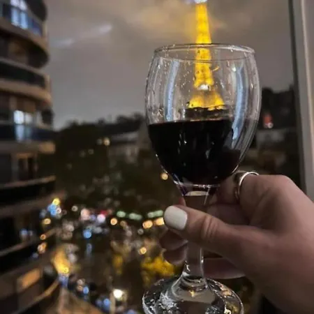 Vue Imprenable Sur La Tour Eiffel Paris